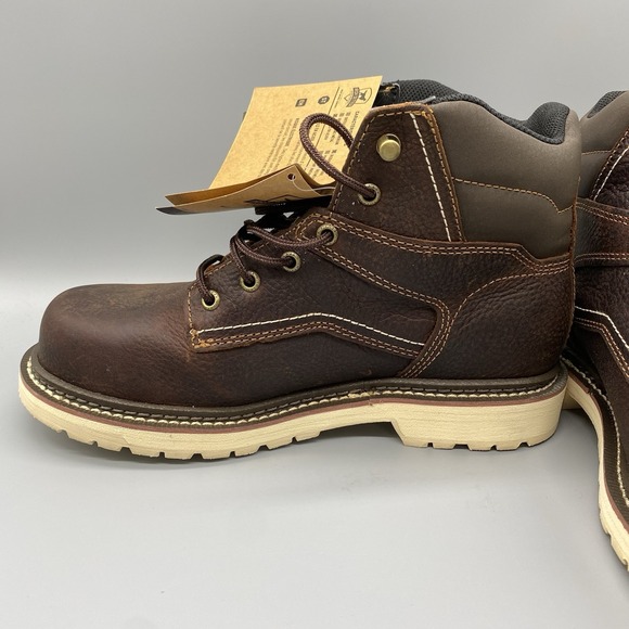 Irish Setter By Red Wing Work Boots Mens US 8 Kittson Brown Steel Toe